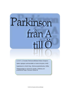 Parkinson från A till Ö